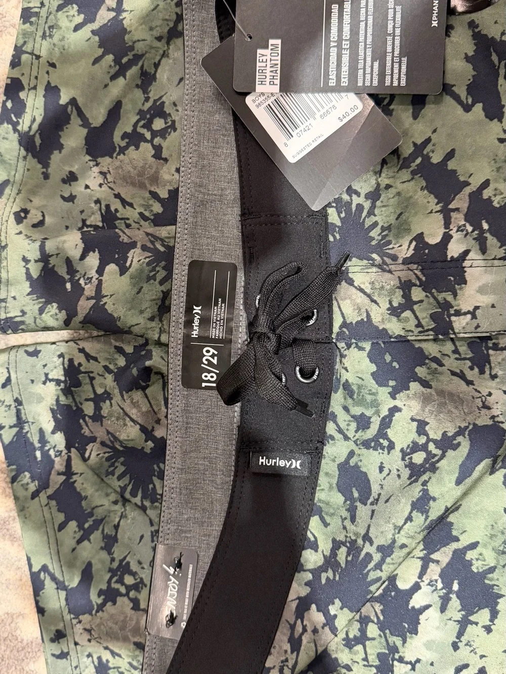 Hurley classic camo